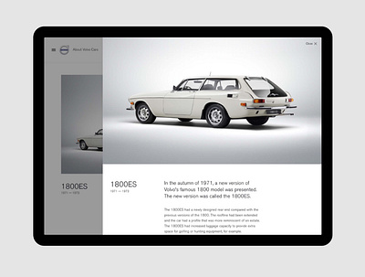 Volvo Cars — Interface Design for their new corporate website cars clean corporate design interface responsive site ui ux volvo web