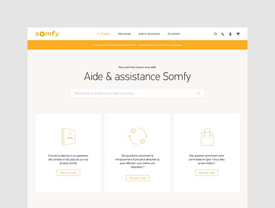 Somfy — Interactive Art Direction for their B2C Website art direction connected design ecommerce house interface mobile responsive site ui ux web