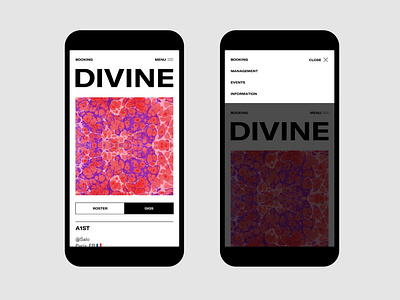 Divine Musique — UX & Interactive Art Direction