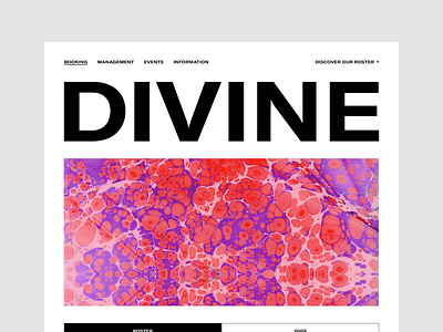 Divine Musique — UX & Interactive Art Direction