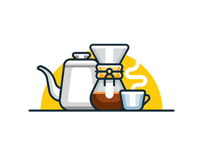 Coffee coffee icon illustration madeinaffinity minimal