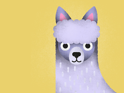Al the Alpaca adobe alpaca character character design cute cutesy digital art illustration illustrator kidart kidlit vector art