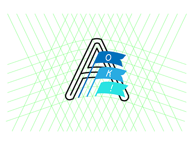 A-OK artdirection branding design dribbble hello illustration illustrator logo marks ok typograophy