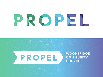 Propel artdirection branding church community icon illustration illustrator logo