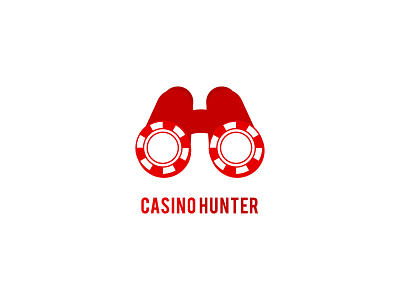 Casino Hunter Logo binoculars casino casino chips