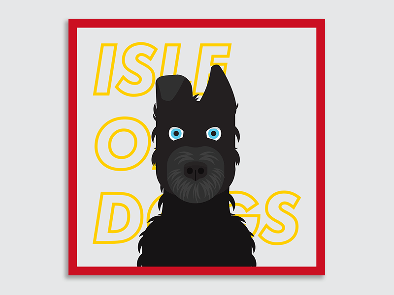 Chief from Isle of Dogs dog gif isle of dogs wes anderson
