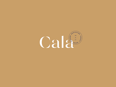 Cala Studio architecture branding design graphic design identity logo