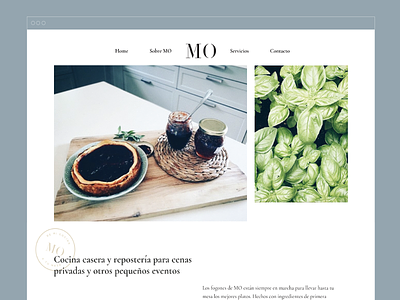 MO website branding caterer catering css foodie graphic design typography web design website wordpress