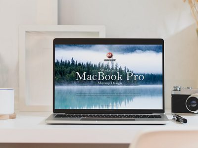 Free Workstation MacBook Pro Mockup Design branding download font frame free free mockup freebie identity logo mock up mockup mockup free mockup psd mockups print psd stationery template website mockup