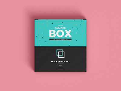 Download Free Square Box Mockup By Mockup Planet On Dribbble