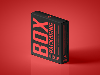 Free Modern Box Mockup box mockup