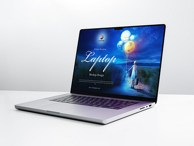 Free Branding Laptop Mockup website mockup