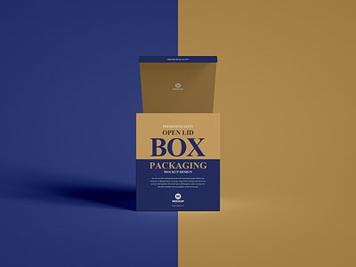 Free Box Packaging Mockup box mockup