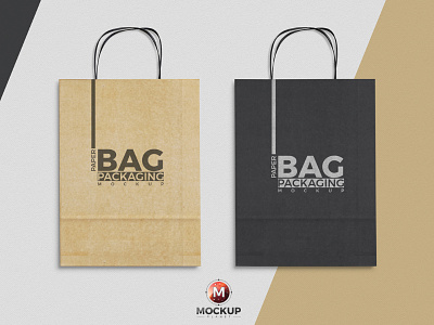 Free Paper Bag Mockup To Showcase Packaging Designs