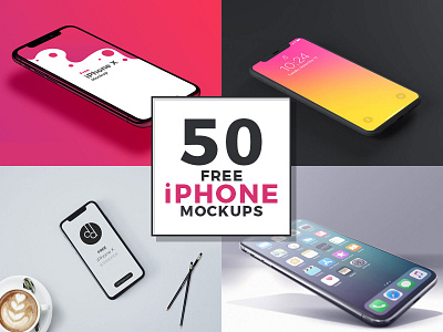 50 Free iPhone Mockups For Designers Of The World free mockup free psd mockup freebie freebies iphone iphone mockup iphone x iphone x mockup mockup mockup free mockup template psd mockup