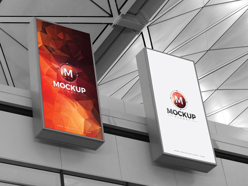 Download Free Expo Billboards Mockup by Mockup Planet on Dribbble