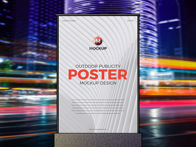 Free Outdoor Publicity Poster Mockup Design branding download font frame free free mockup freebie identity logo mock up mockup mockup free mockup psd mockups poster mockup poster mockup free print psd stationery template