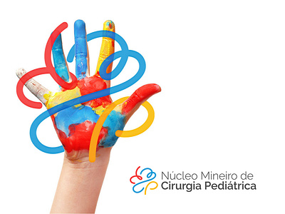 NMCP - Núcleo Mineiro de Cirurgia Pediátrica branding branding identity design health center logo