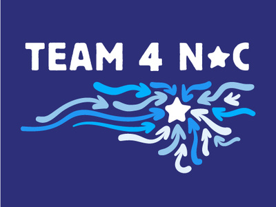 Team4NC Logo branding logo politics