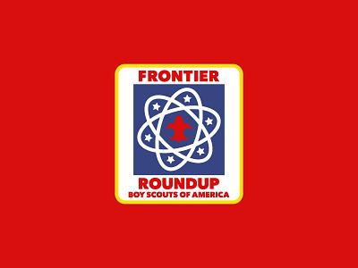 Frontier Roundup Badge badge boy scouts frontier roundup