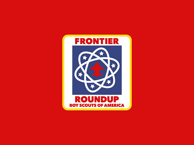 Frontier Roundup Badge badge boy scouts frontier roundup