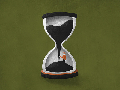 Time Trap – Hourglass art boy design fall gamedesign greedy hourglass illustration money prison sand sins texture time time management trapped vector