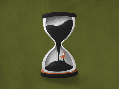 Time Trap – Hourglass art boy design fall gamedesign greedy hourglass illustration money prison sand sins texture time time management trapped vector