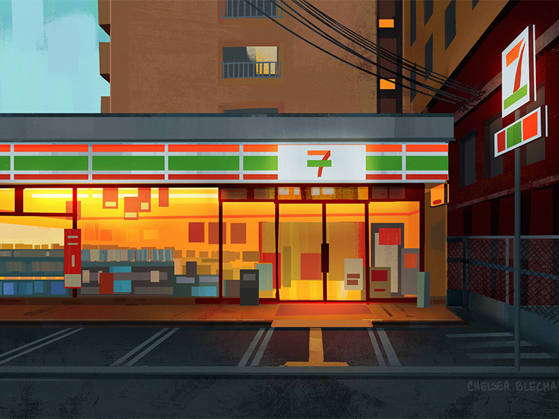 7-11 by Chelsea Blecha on Dribbble