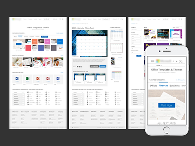 Office Template Marketplace adobexd office template