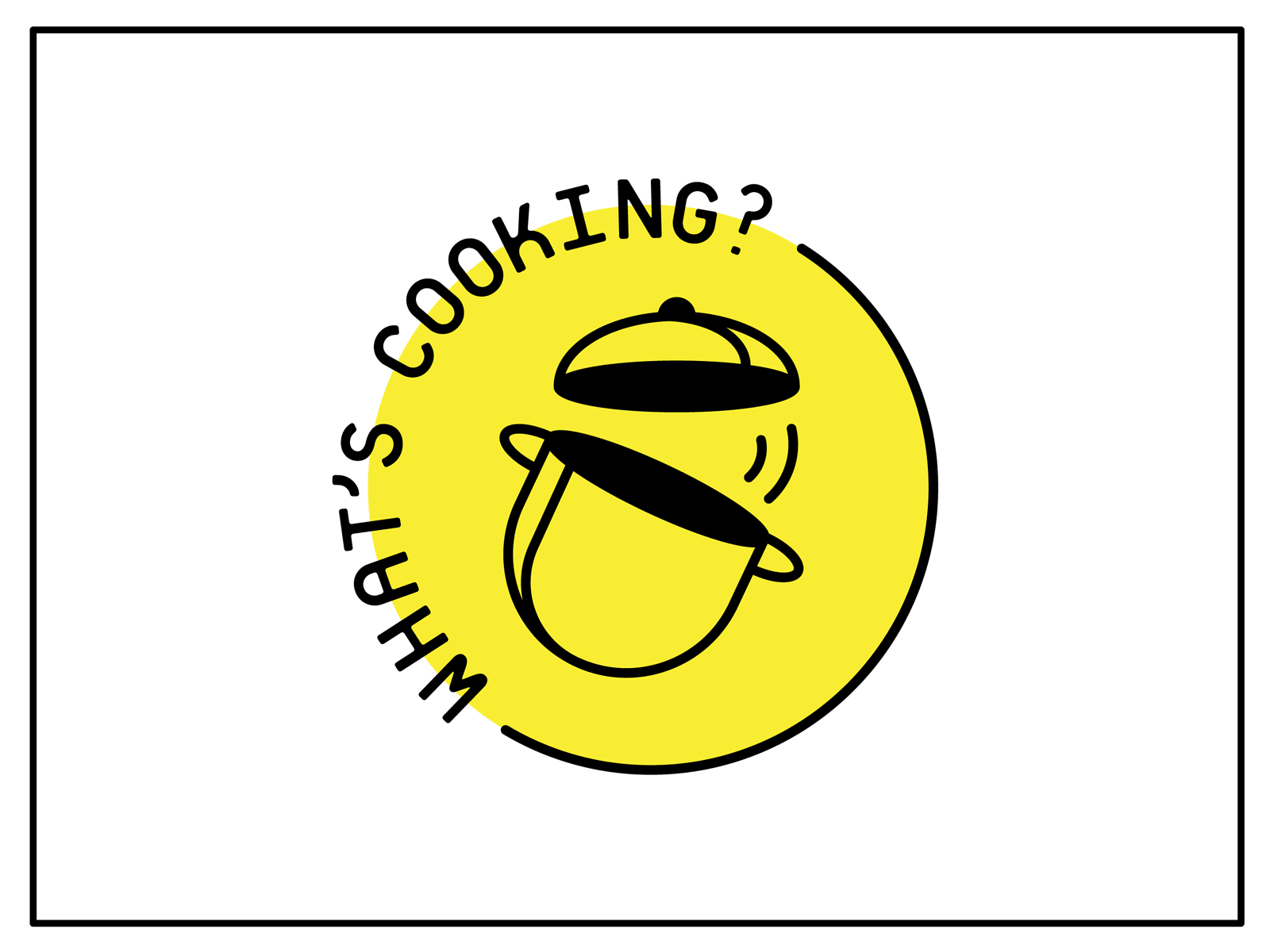 What's Cooking? brand identity branding cooking food fried rice identity illustration logo pasta pattern pot seal style styleguide whats cooking