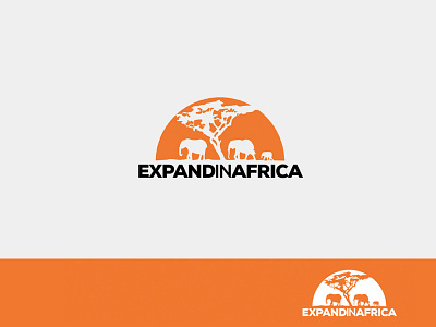 Expand In Africa Logo design logo