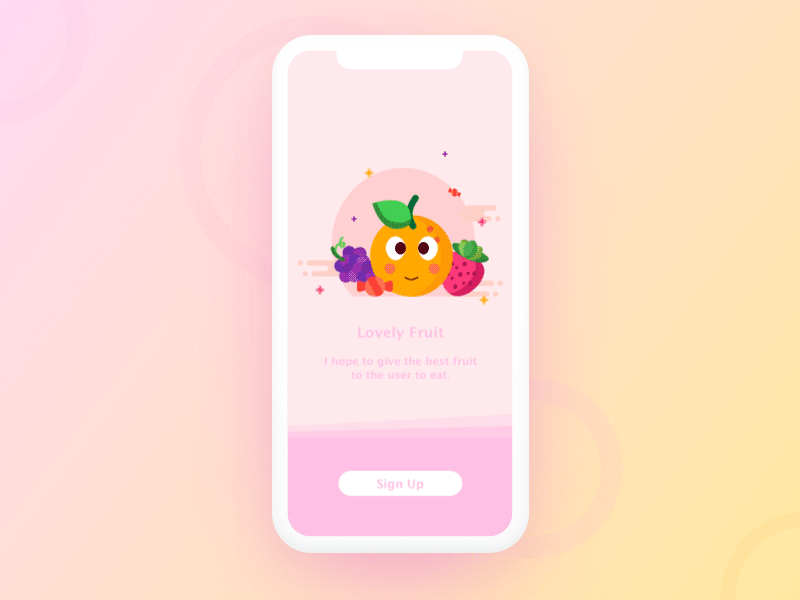 A lovely fruit by Monica for COOLEST on Dribbble