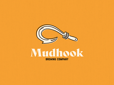 Mudhook Brewing Logo Draft logo logo design