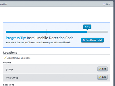 Progress Status help meter progress status web application