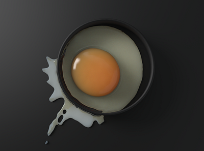 Egg Drop advertising animation food food and drink houdini motion design redshift3d