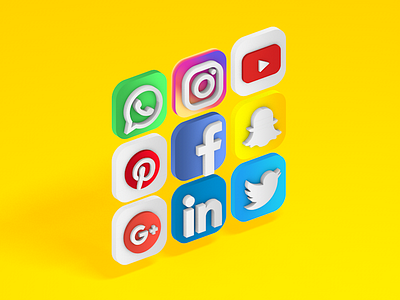 Social Network Icon 3d colors gradient graph graphic icon icon set isometric social network social network icon texture