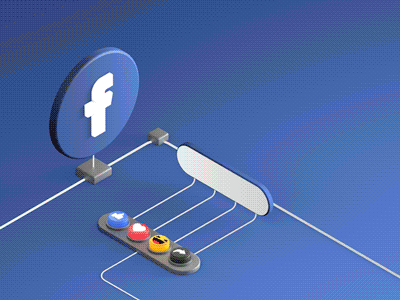 Facebook 3d emoji facebook feed keyboard like love machine motion share