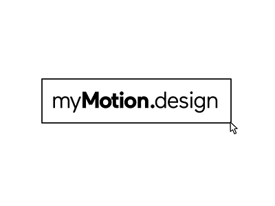 myMotion.design - responsive motion logo after branding design dot effect logo motion responsive typography ui ux