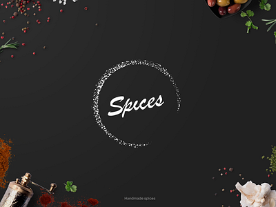 Handmade spice logo