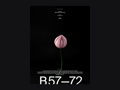 Animated #3 3d animation branding daily dark design flower graphic design grow illustration motion graphics poster type typography