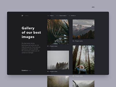 Gallery page