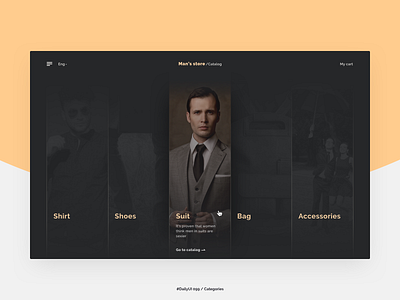 Categories 099 catalog categories daily ui e commerce man store web