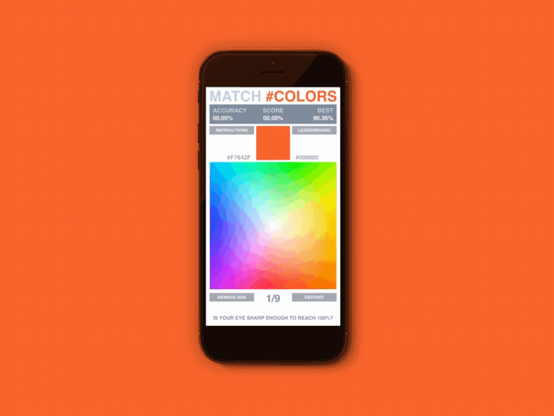 #COLORS GAME APP app colors game ios iphone