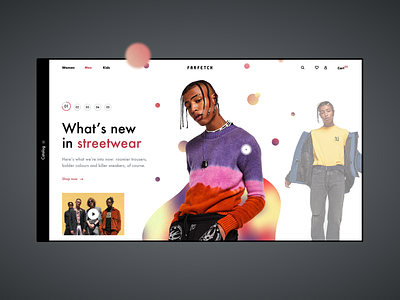 Farfetch - Redesign Concept adobexd design redesign concept ui web