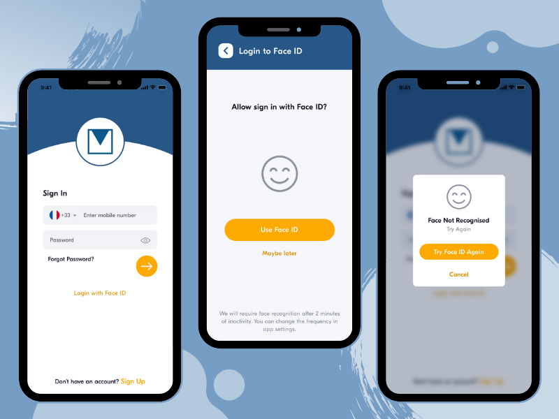 FaceID Login by XongoLab Technologies LLP on Dribbble