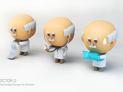 A Personality Design for Doctors c4d design