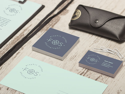 Fos - Corporate identity branding busines card corporate branding graphic design logo photography