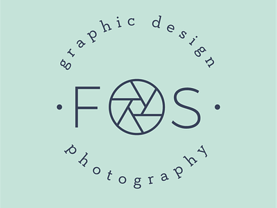 Fos - Logo Design branding design freelance graphic design logo photography