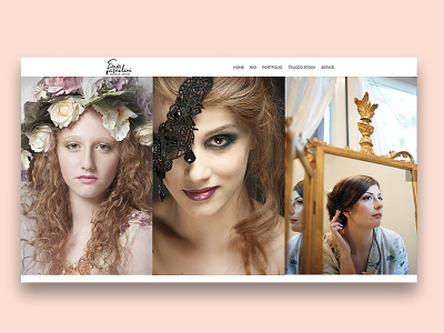 Sara Pascolini MUA - Web design cms css front end makeup artist mua portfolio ux design web webdesign website wordpress