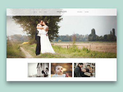 Dreampacker Wedding - Website